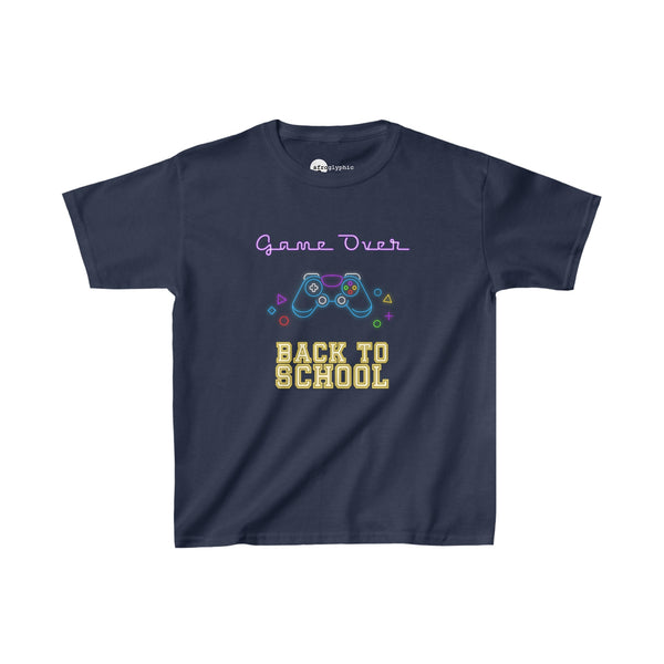 Game Over! Back to School Kids T-Shirt