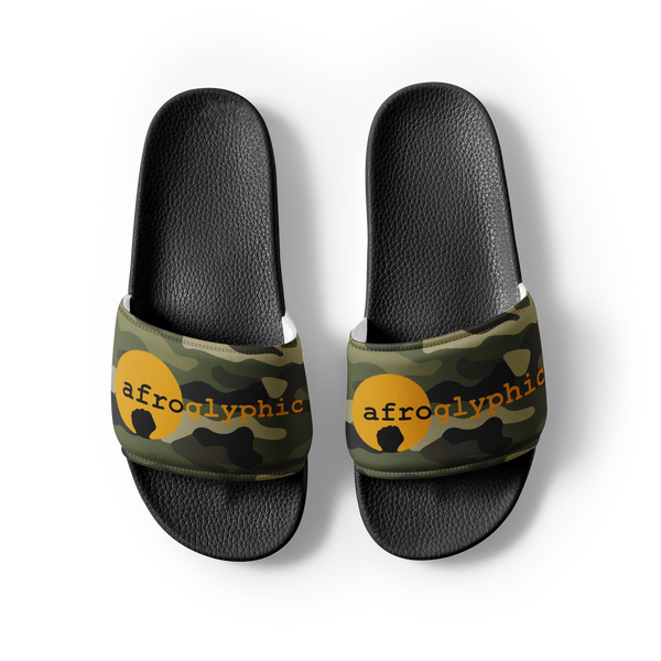 Afroglyphic Logo Men’s Slides