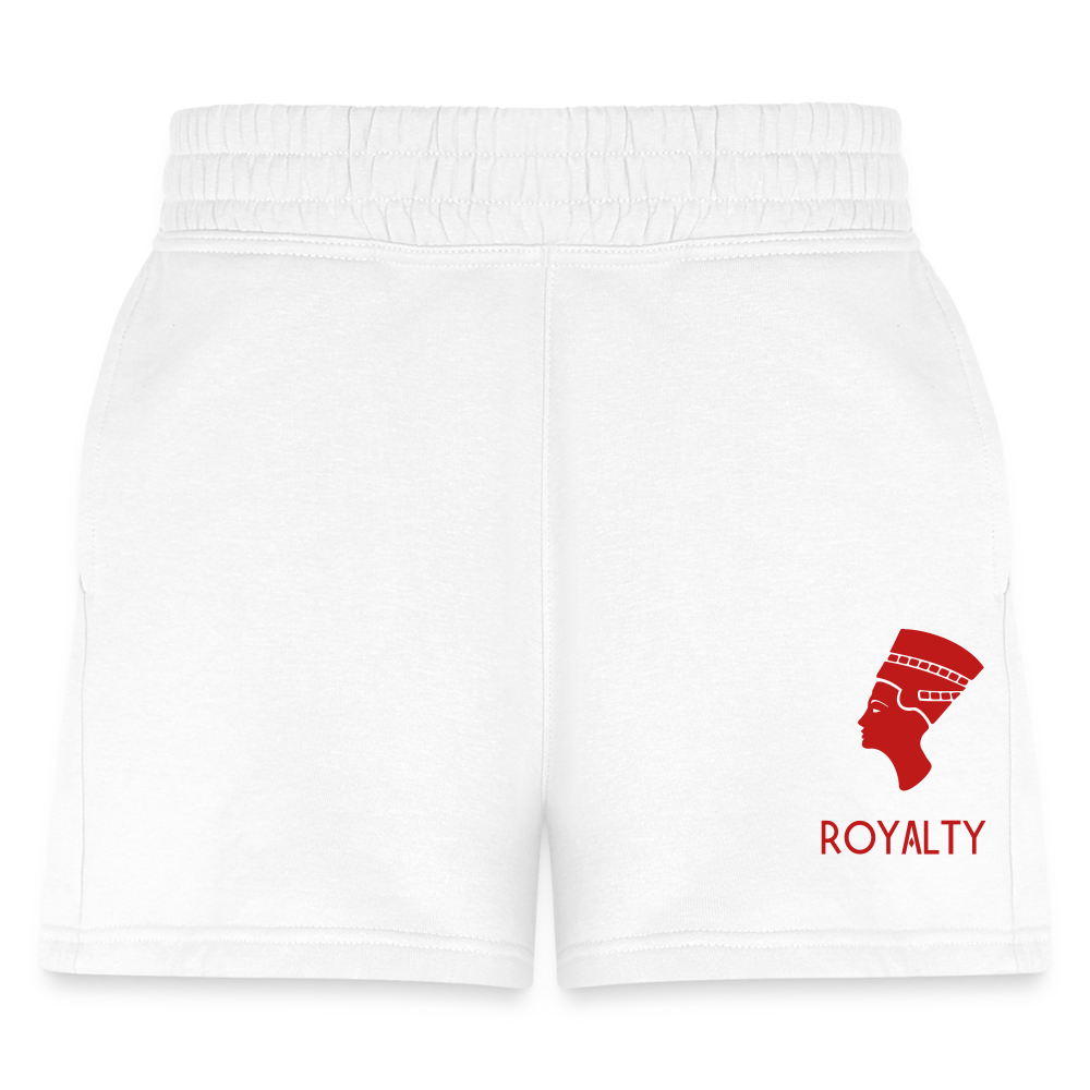 Nefertiti Royalty Jogger Short - white