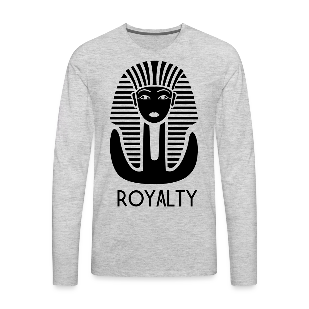 Pharoah Royalty Long T-Shirt - heather gray