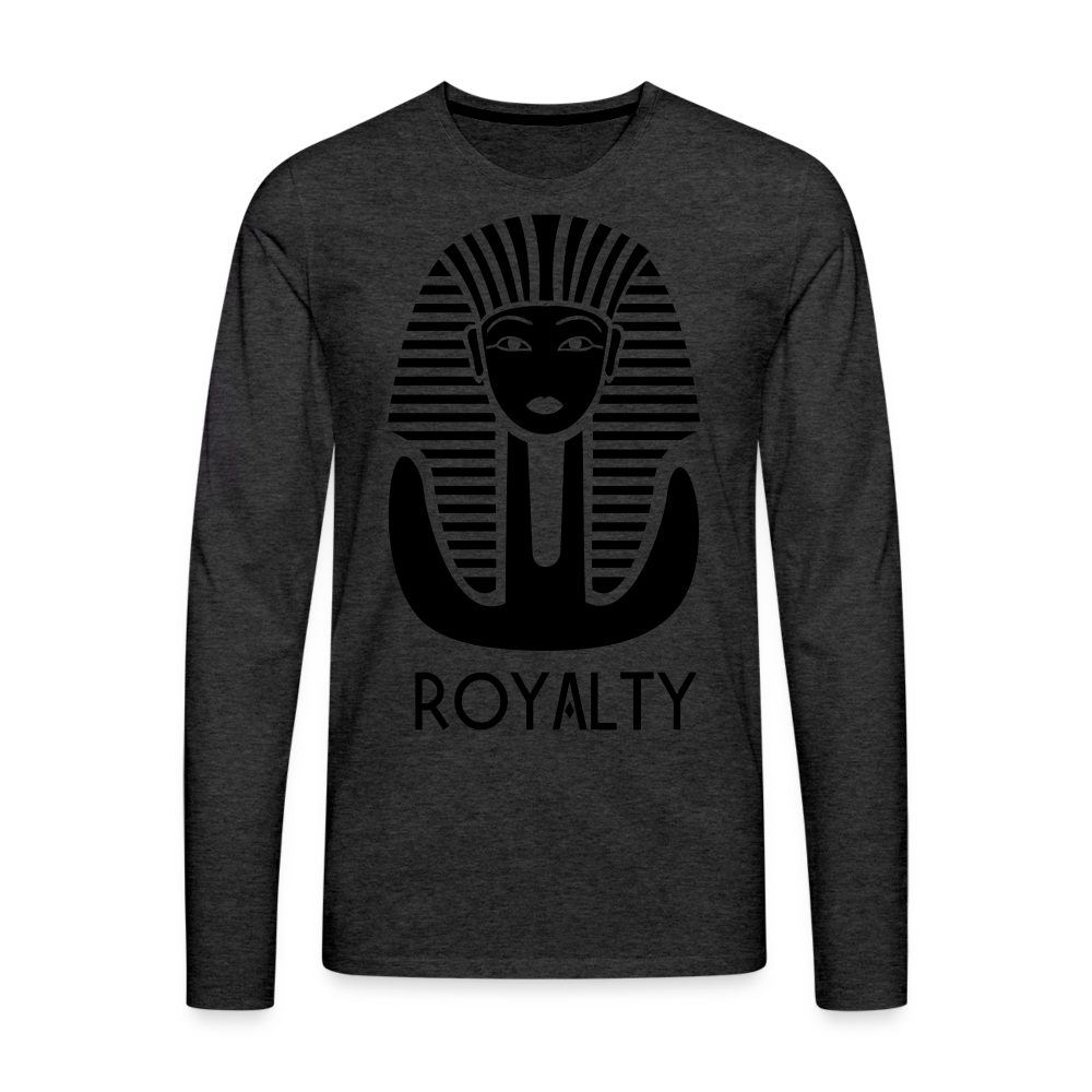 Pharoah Royalty Long T-Shirt - charcoal grey