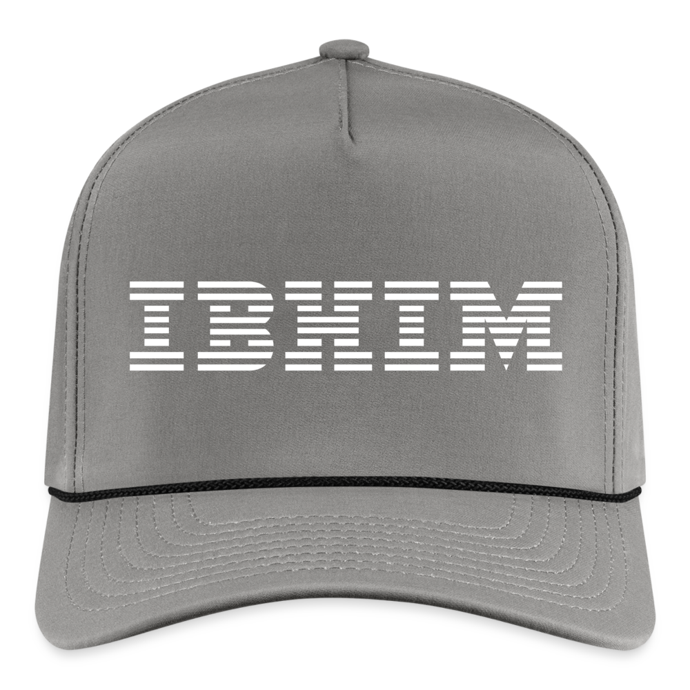 I B HIM Rope Cap - gray/black