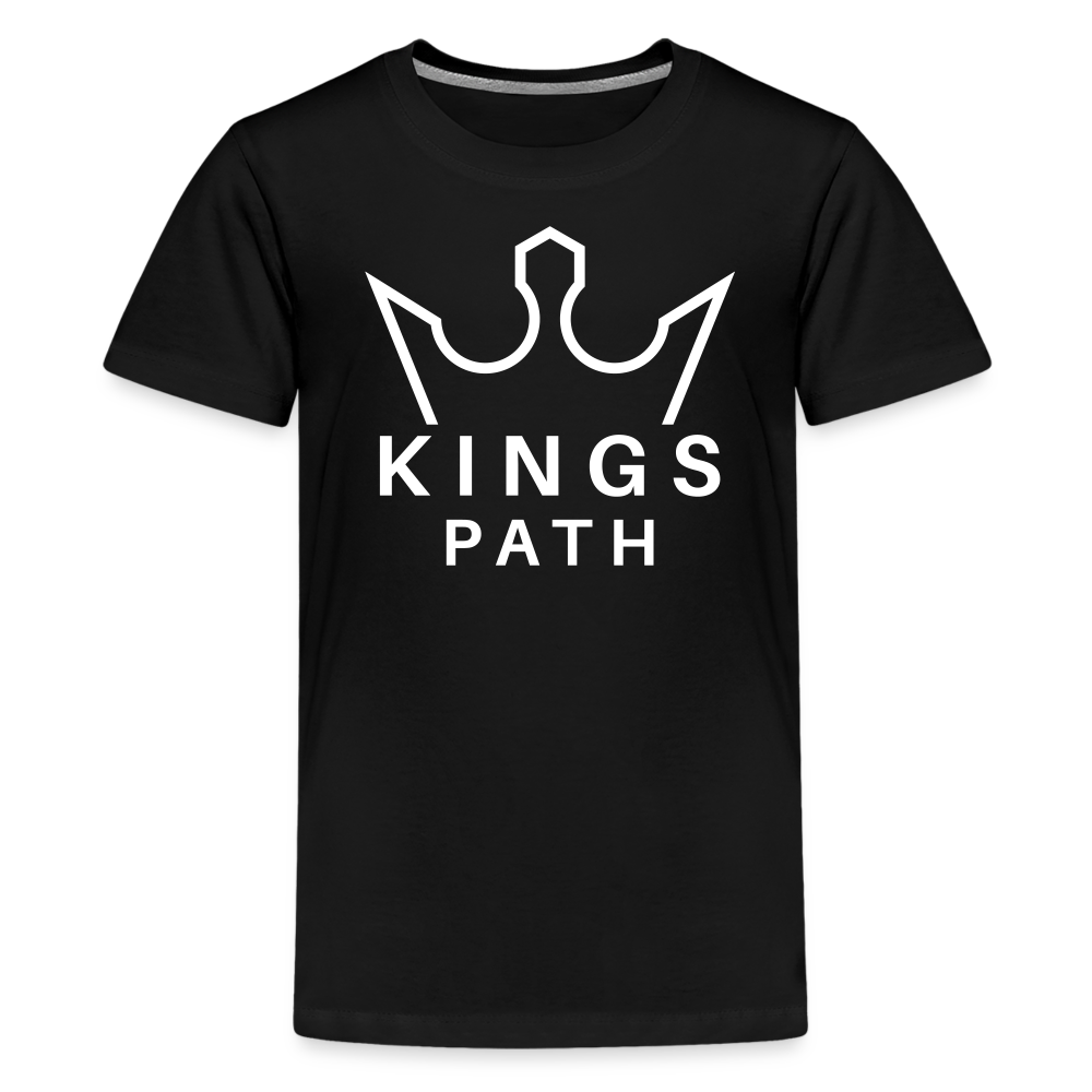 Kings Path Kids' T-Shirt - black