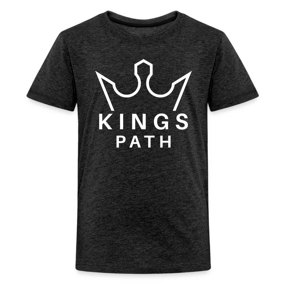 Kings Path Kids' T-Shirt - charcoal grey