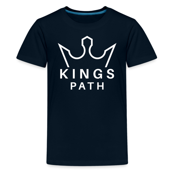 Kings Path Kids' T-Shirt - deep navy