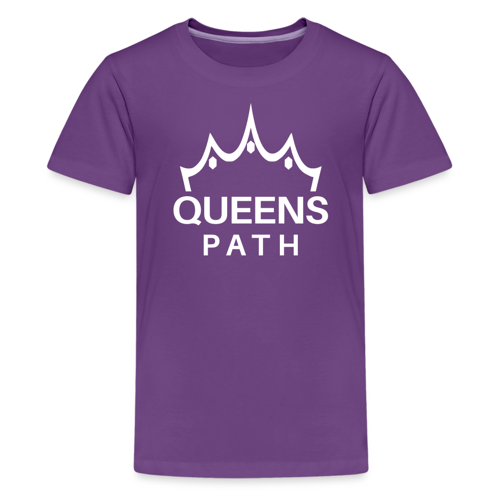 Queens Path Kids' T-Shirt - purple