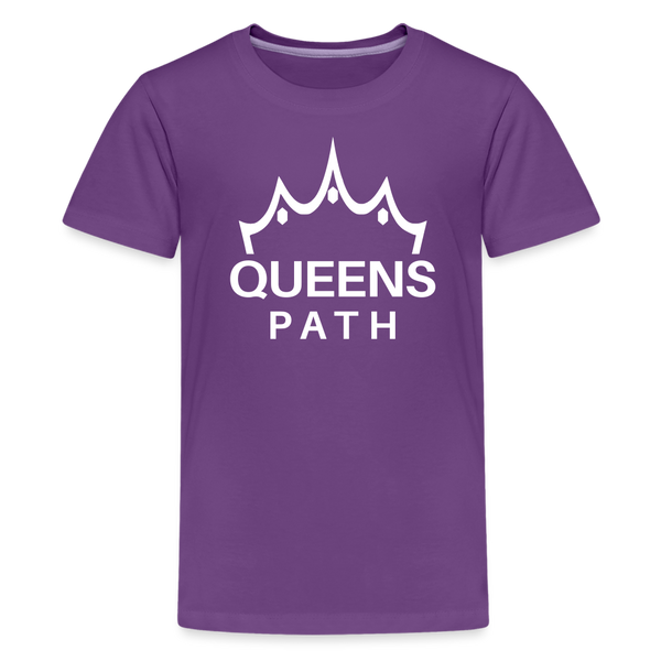 Queens Path Kids' T-Shirt - purple