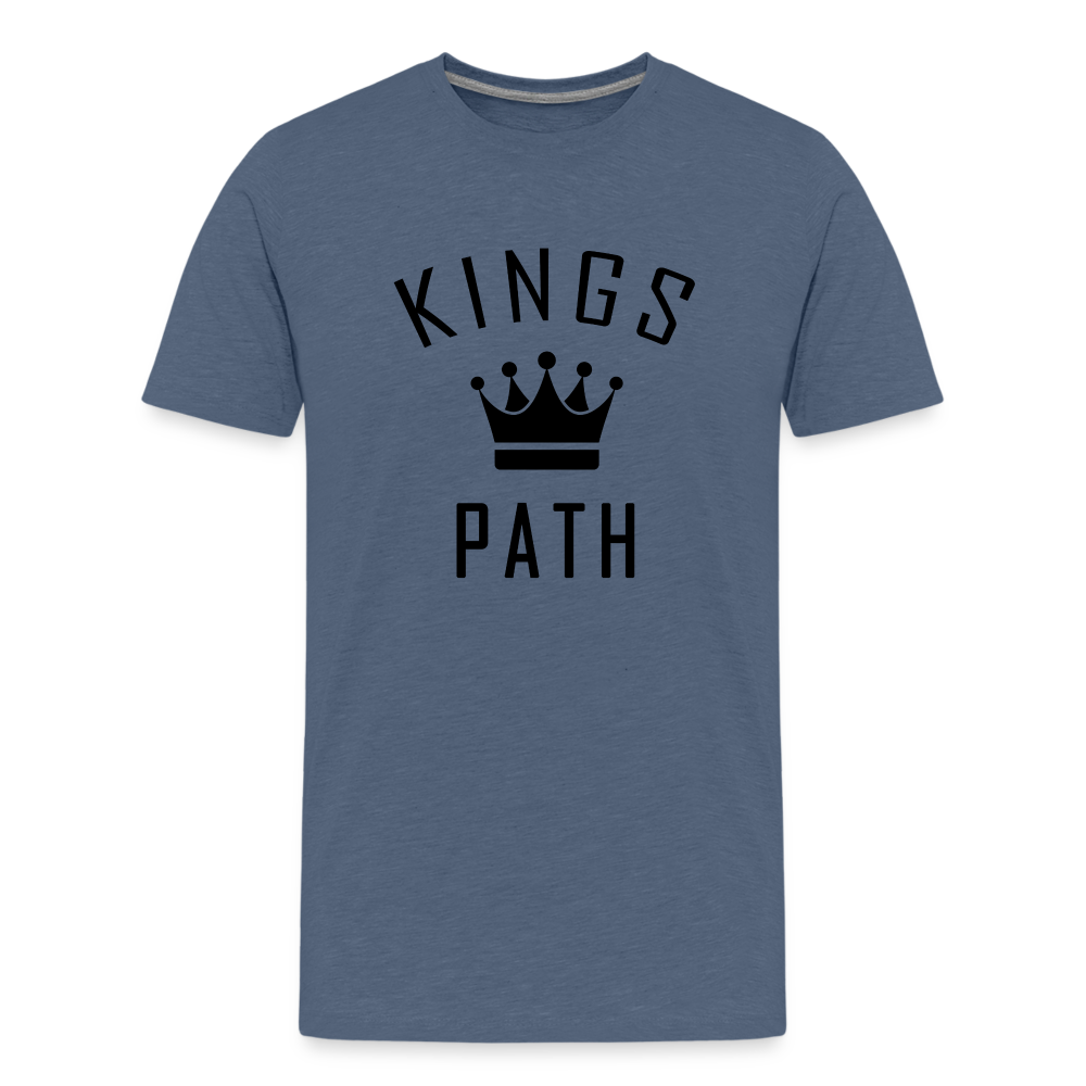 King's Path Kids' Premium T-Shirt - heather blue