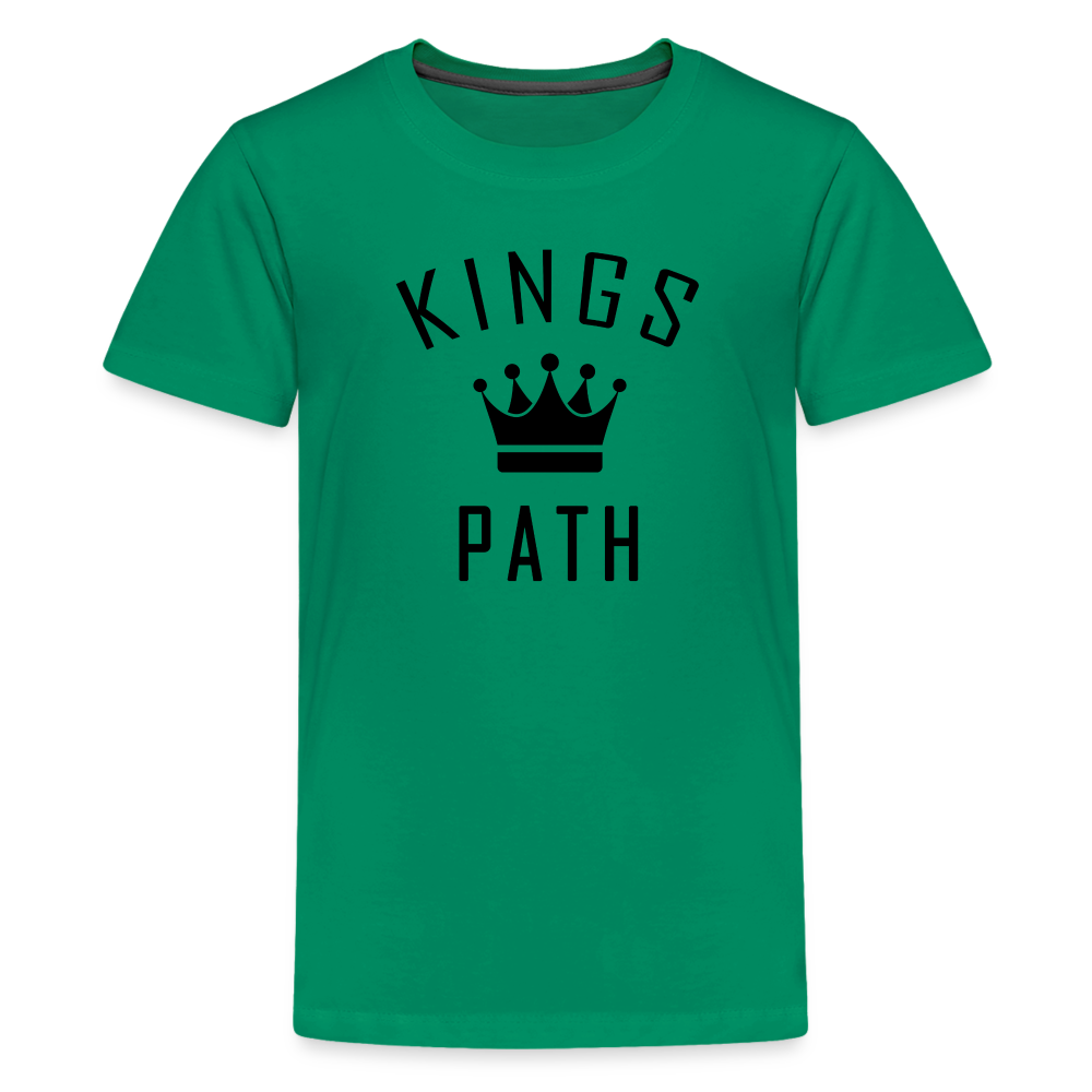 King's Path Kids' Premium T-Shirt - kelly green