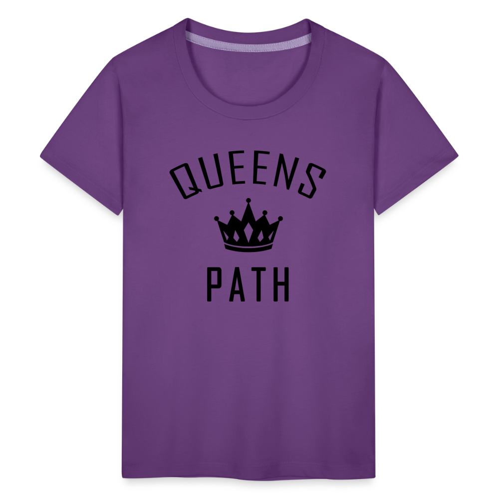 Queens Path #1 Girls' T-Shirt - purple