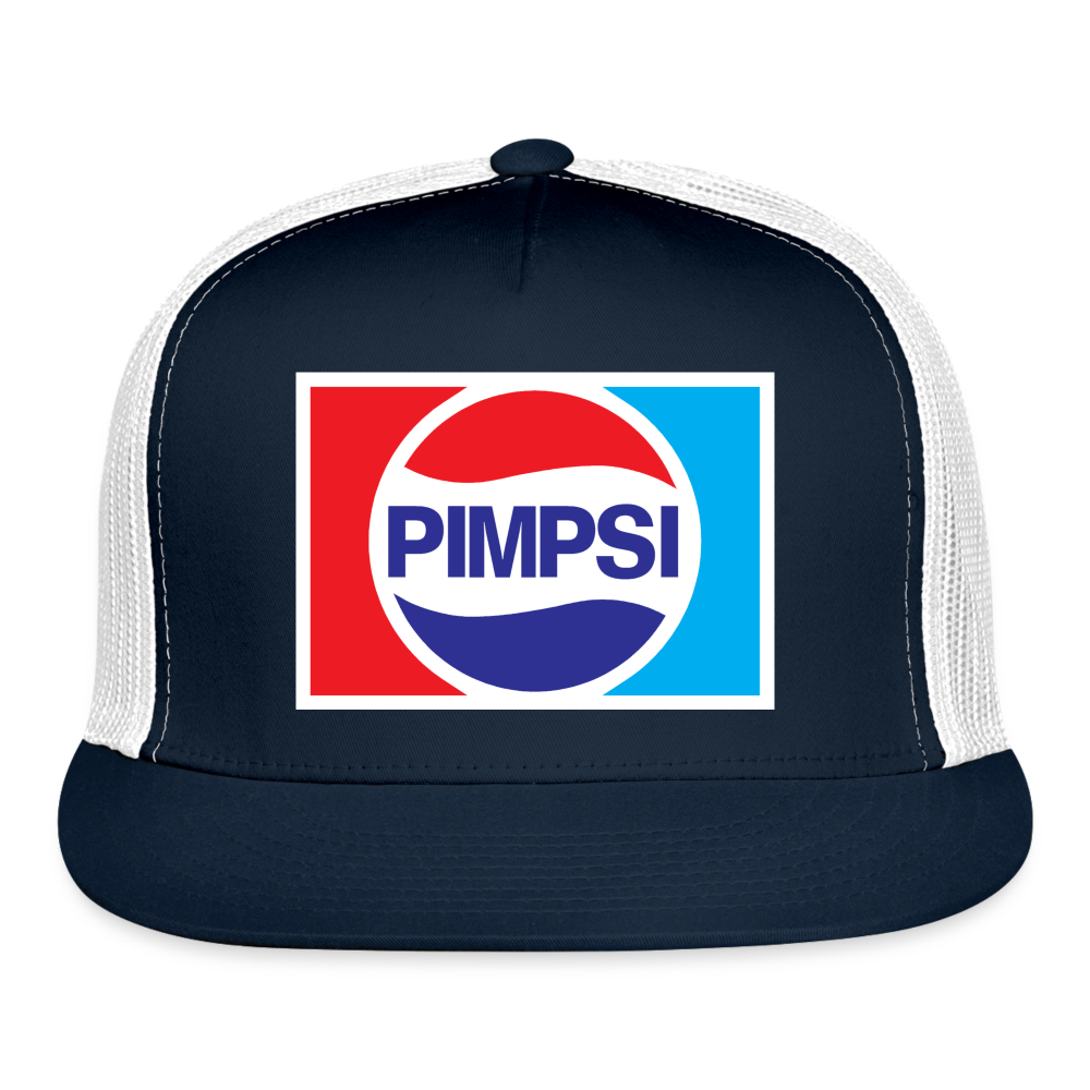 PIMPSI Trucker Cap - navy/white