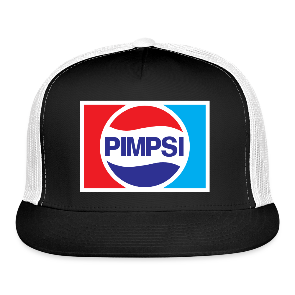 PIMPSI Trucker Cap - black/white