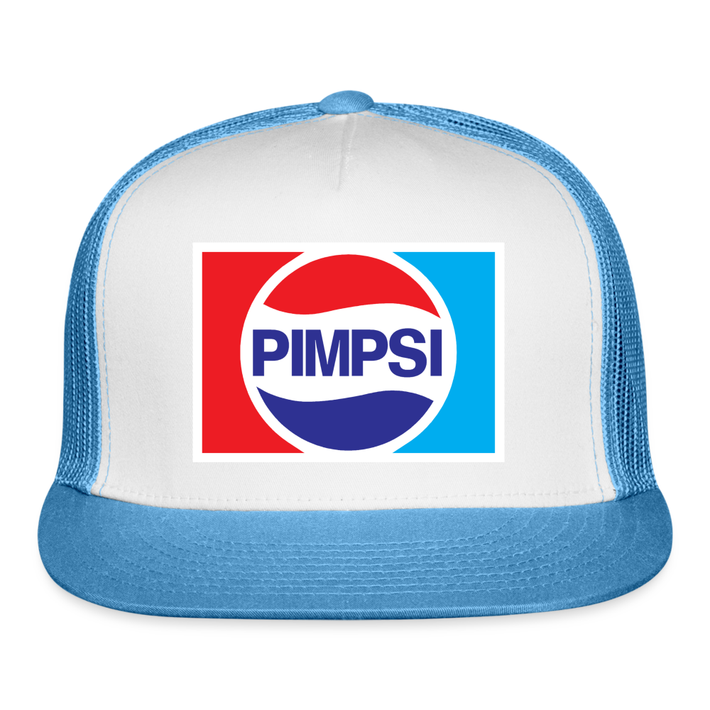 PIMPSI Trucker Cap - white/blue