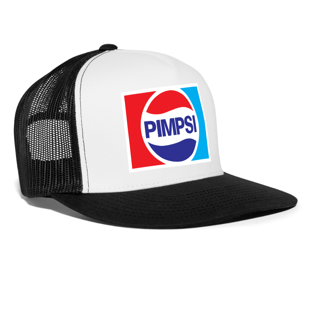 PIMPSI Trucker Cap - white/black