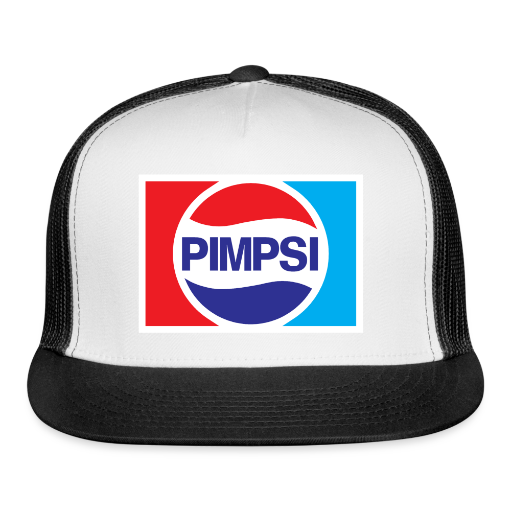 PIMPSI Trucker Cap - white/black